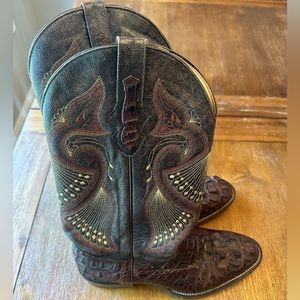 Men’s cowboy boots - Alligator